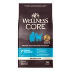 30% OFF + 2 FREE Gifts: Wellness CORE Ocean Fish High Protein Grain Free Dry Dog Food 12lbs 5.4kg