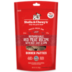 Stella & Chewy's Freeze Dried Raw Dinner Patties for Dogs 14oz - Remarkable Red Meat (Beef, Goat & Lamb)