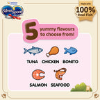 [NEW] Unicharm Silver Spoon Cat Treats - 6 Flavours