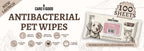Care For The Good Antibacterial Pet Wipes Unscented 100s