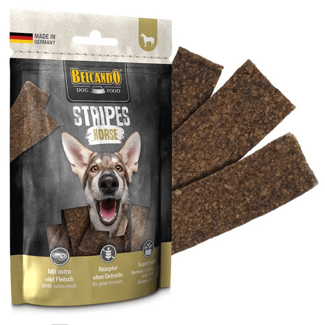 Belcando Horse Stripes Air Dried Dog Treat 70g