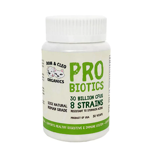 Dom & Cleo Probiotics Supplement (30 Vcaps)