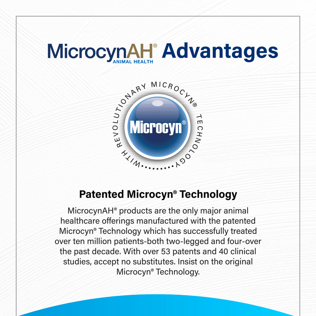 MicrocynAH Ear Rinse Wash For Dogs & Cats 3oz 100ml
