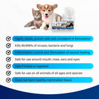 MicrocynAH Ear Rinse Wash For Dogs & Cats 3oz 100ml