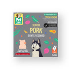 PetCubes Fresh Senior Dog Food Pork Tray 320g - Waku Waku Pets.