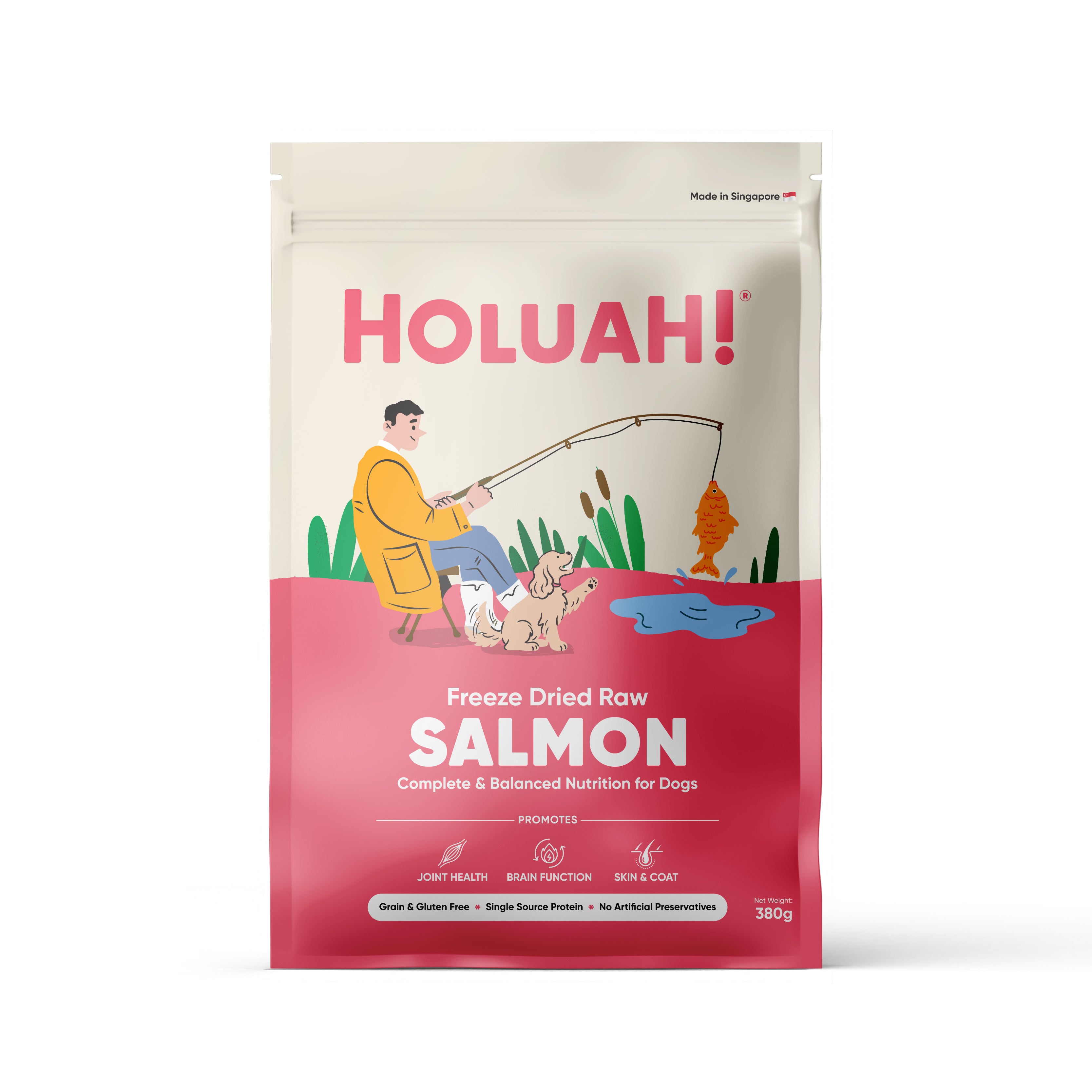 Holuah! Complete & Balanced Freeze Dried Raw Dog Food - 4 recipes