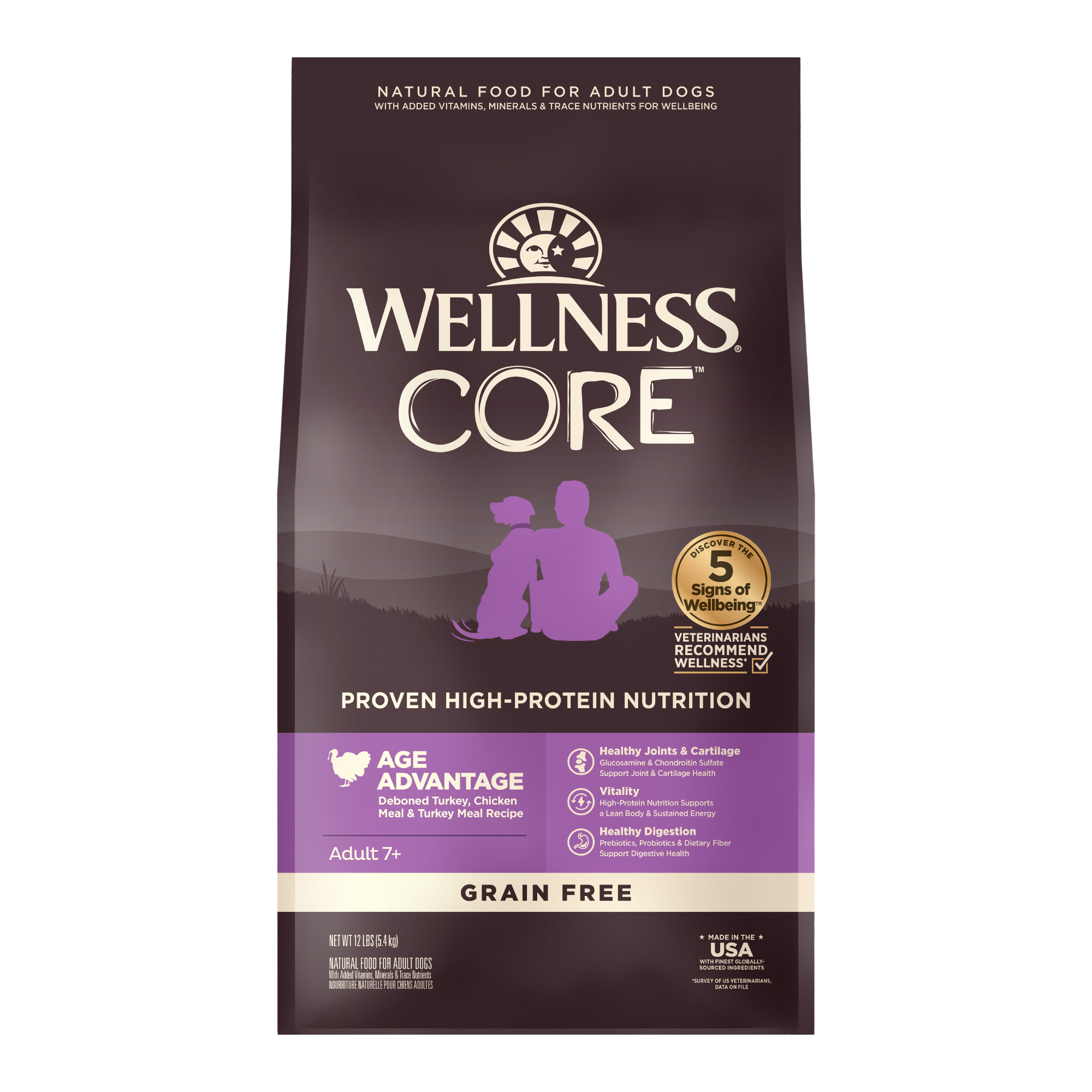Wellness Core Age Advantage Adult (Senior) Dry Dog Food