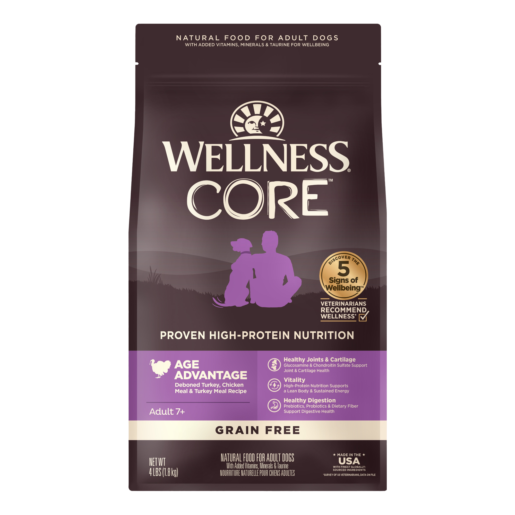Wellness CORE Natural Grain Free Dog Food for Seniors - Waku Waku Pets