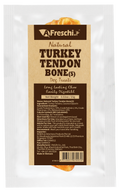 AFreschi Natural Turkey Tendon Bone Dog Treat Chew - Small (S)
