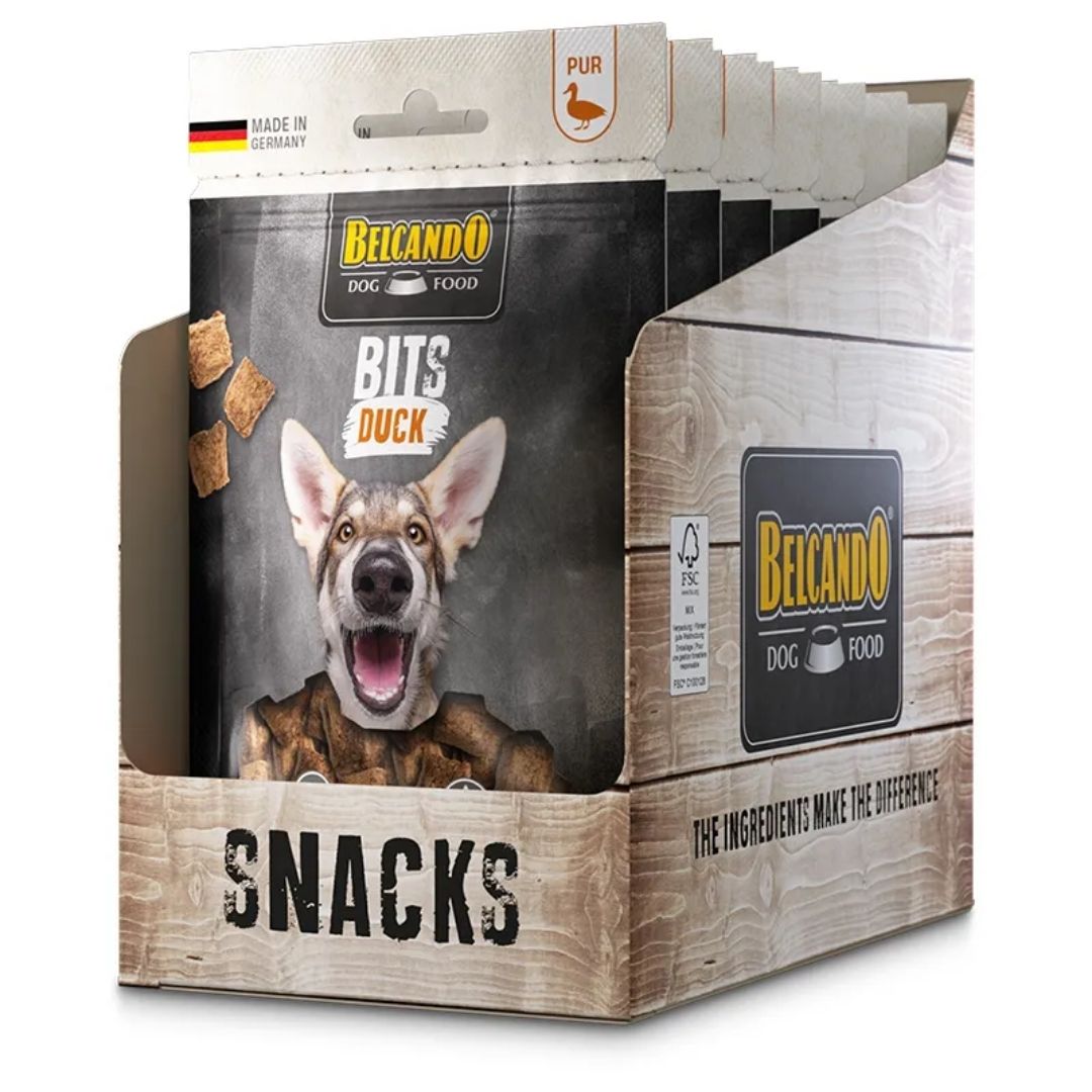 Belcando Air Dried Treats Bits - Duck 90g