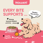 Holuah! Complete & Balanced Freeze Dried Raw Dog Food - 4 recipes