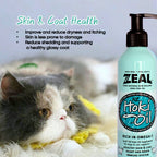 Cat Lifestyle Skin and Coat Zeal Hoki Fish OIl - Waku Waku Pets.