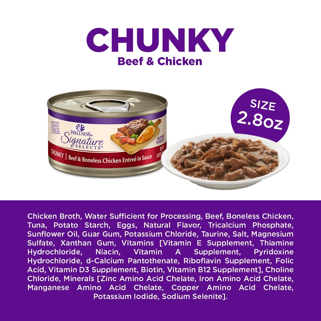 [Mix N Match] Wellness CORE Wet Cat Food Signature Selects Small Can 2.8oz