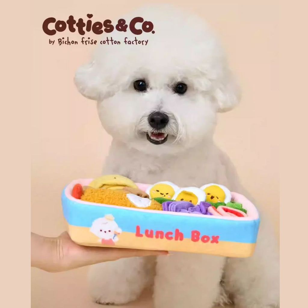 Cotties & Co Snuffle Lunch Box Toy for Dogs and Cats | Interactive Nosework