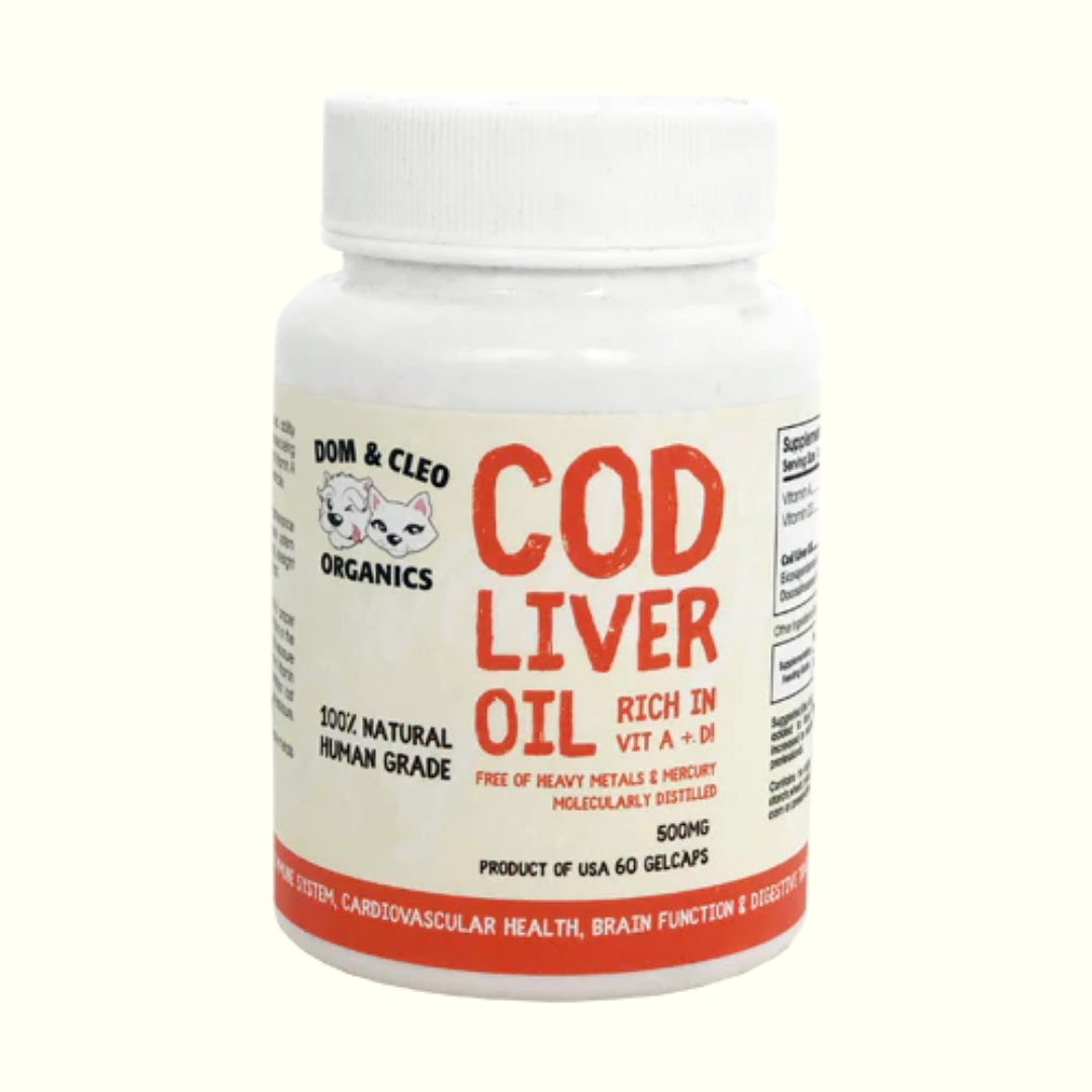Dom & Cleo Cod Liver Oil (60caps)