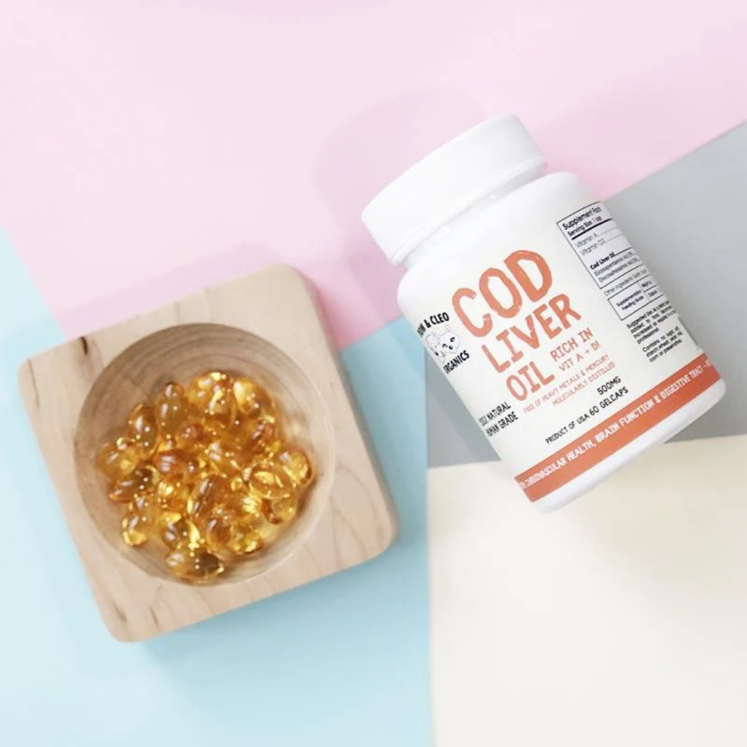 dom and cleo cod liver oil gel capsules