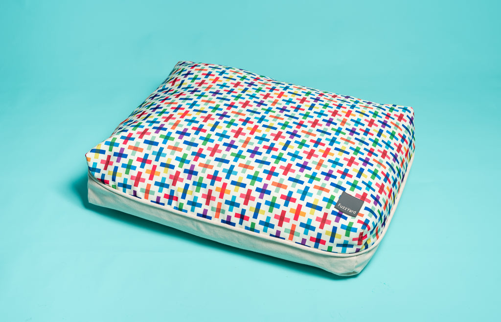 FuzzYard Dog Bed Big Dreamer Pillow, Jenga - 3 sizes