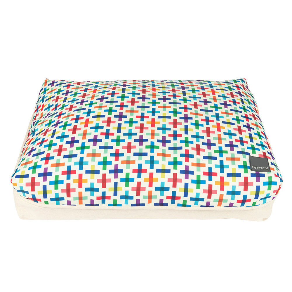 fuzzyard dog bed big dreamer jenga  - waku waku pets