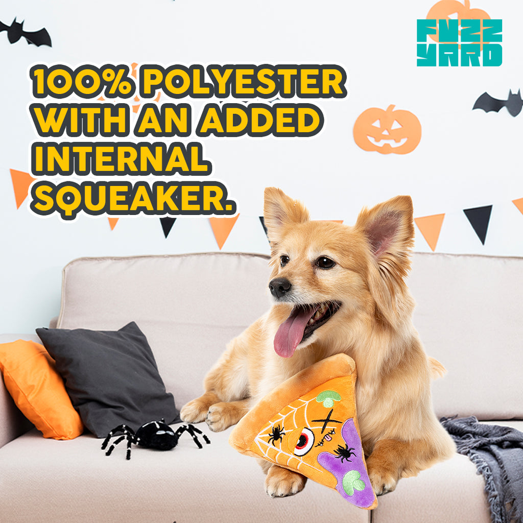15% OFF: FuzzYard Dog Squeaky Plush Toy Halloween - Candy Corn Electra