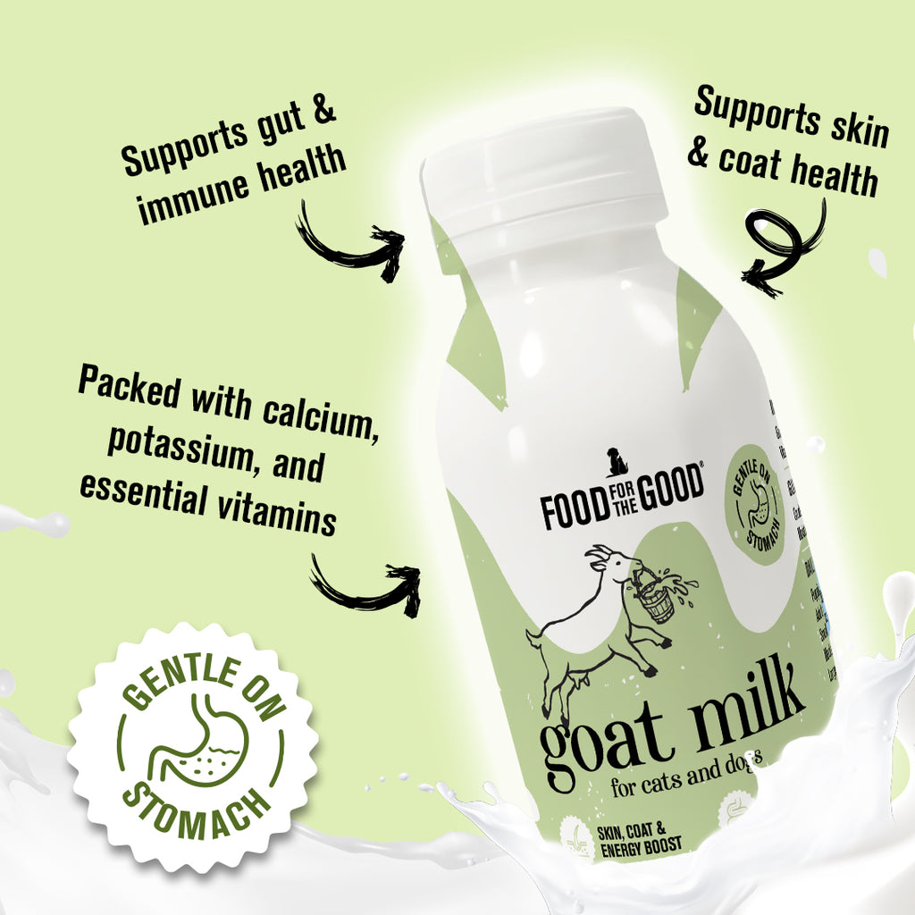 food for the good goat milk for pets benefits