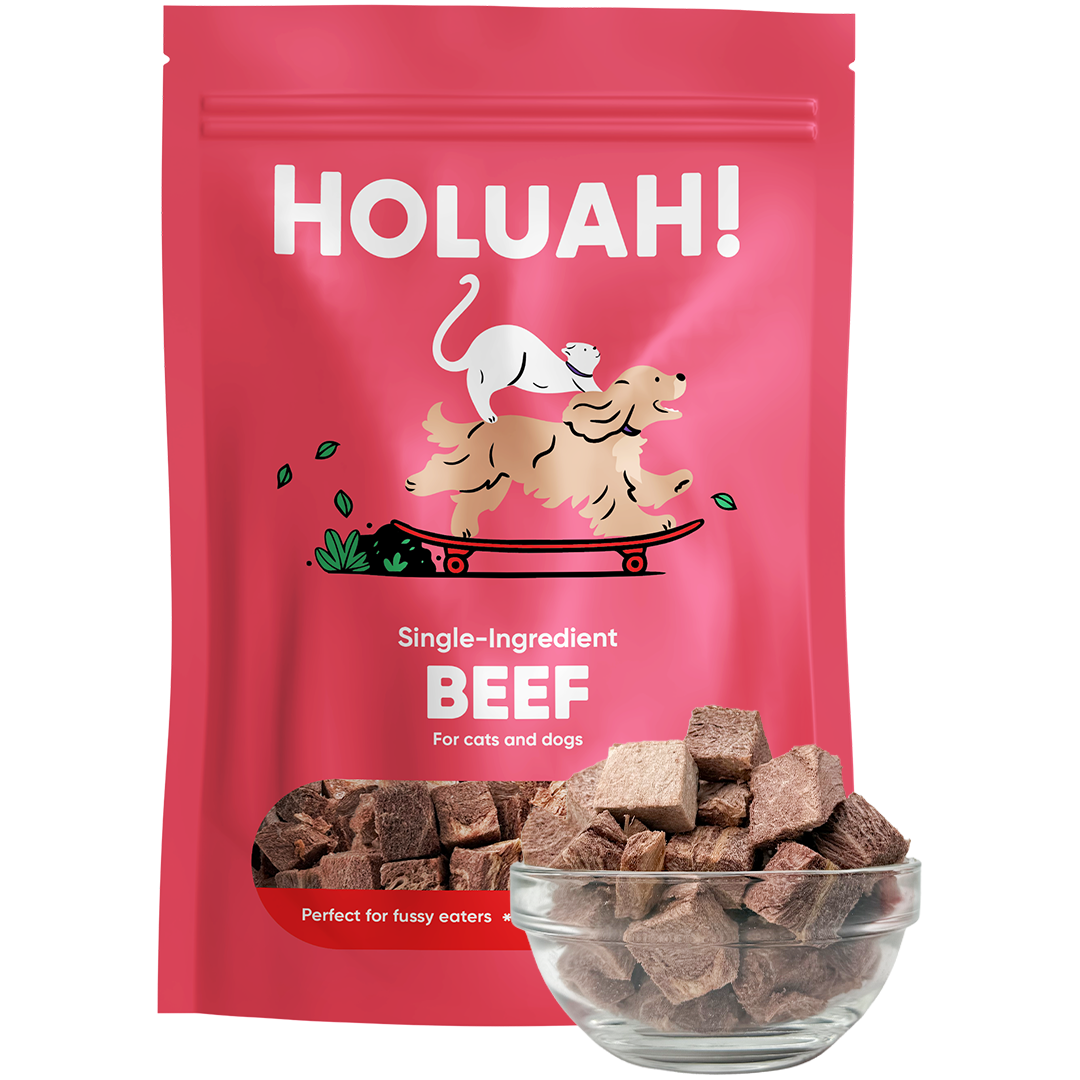 Holuah Freeze Dried Beef Treat Cats & Dogs