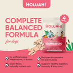 Holuah! Complete & Balanced Freeze Dried Raw Dog Food - 4 recipes
