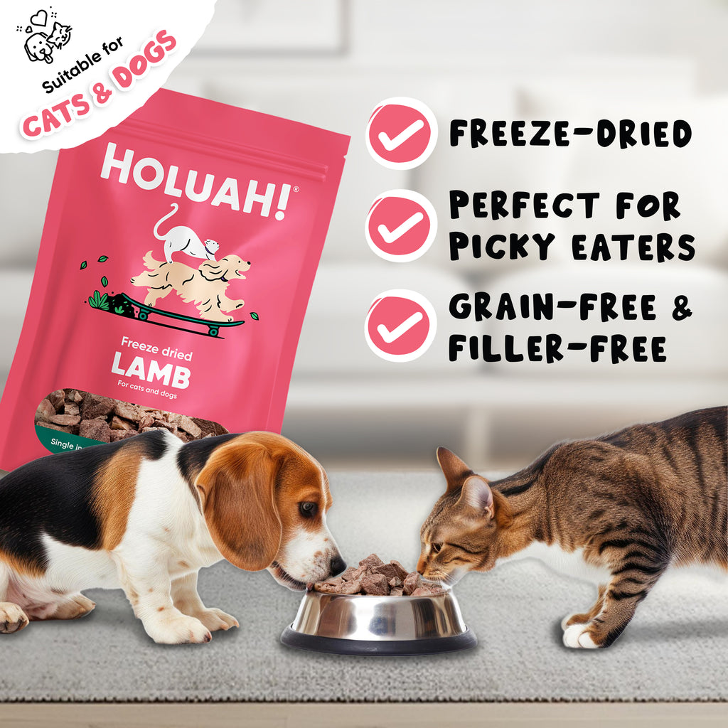 Holuah Freeze Dried Kibinago Treat for Dogs and Cats 50g