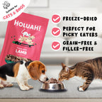 Holuah Freeze Dried Kibinago Treat for Dogs and Cats 50g