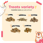 Holuah Freeze Dried Kibinago Treat for Dogs and Cats 50g