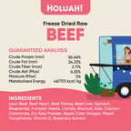 Holuah! Freeze Dried Raw Dog Food - Beef