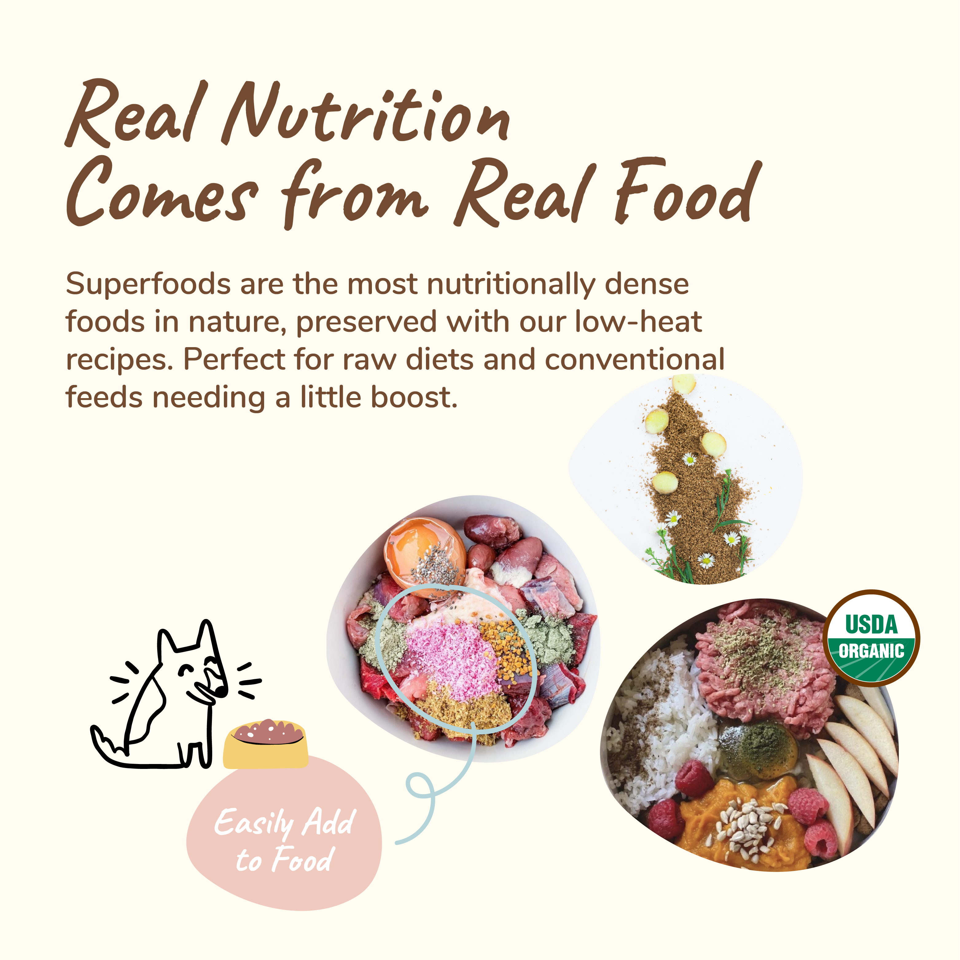 Kin + Kind Daily Calm Supplement for Dogs & Cats - 2 sizes