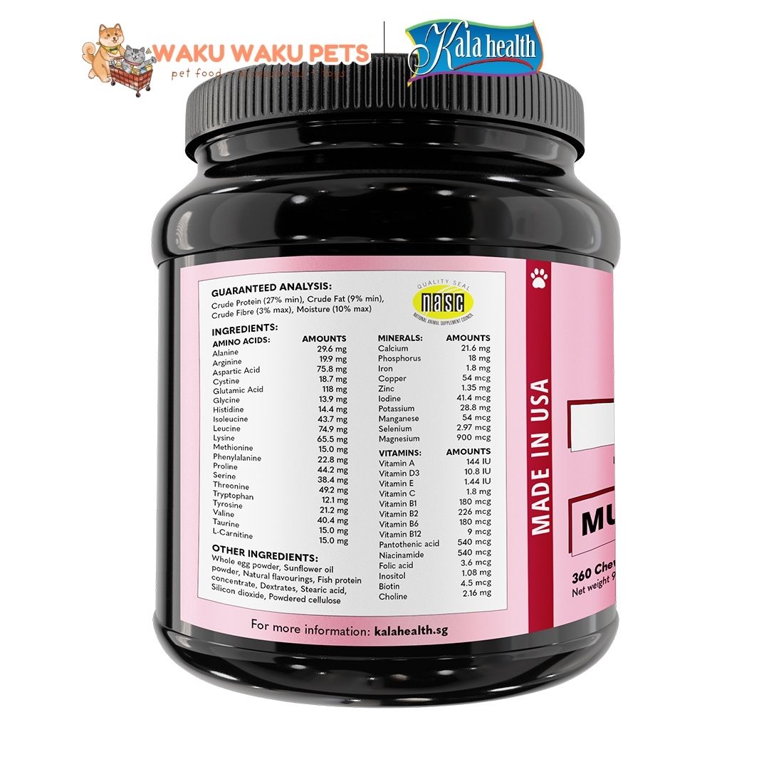 Kala Health Vitalmix Multivitamins for Dogs and Cats - 360 tablets