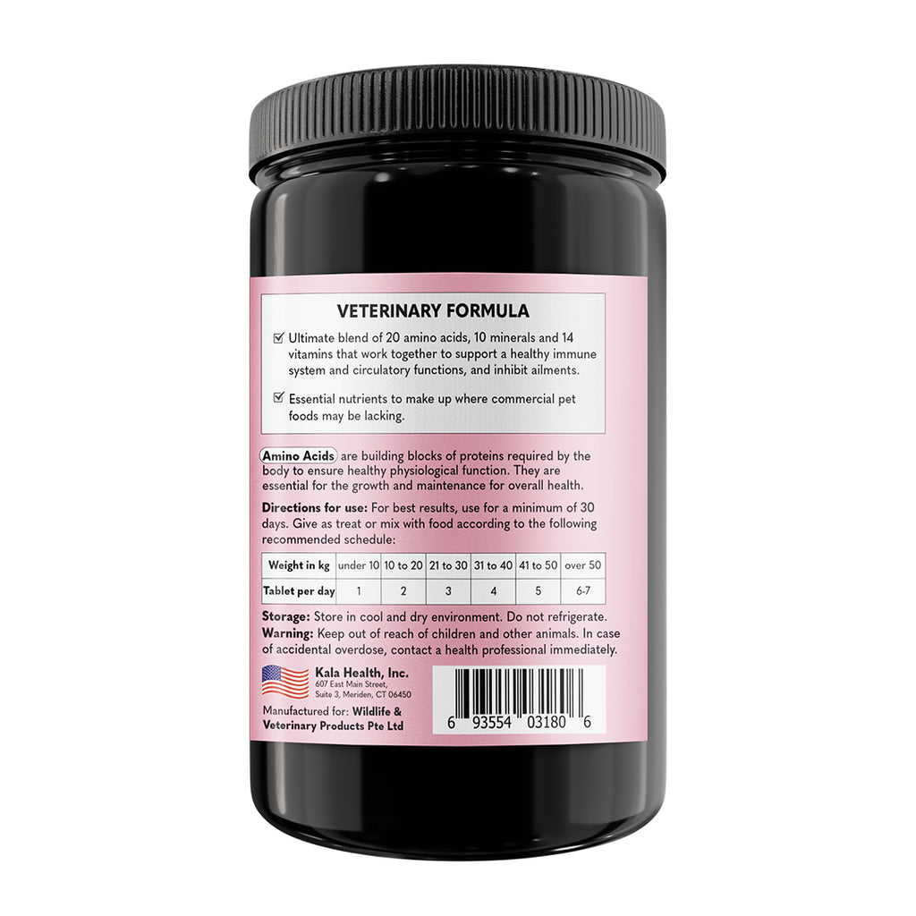 Kala Health Vitalmix Multivitamins for Dogs and Cats - 180 Tablets