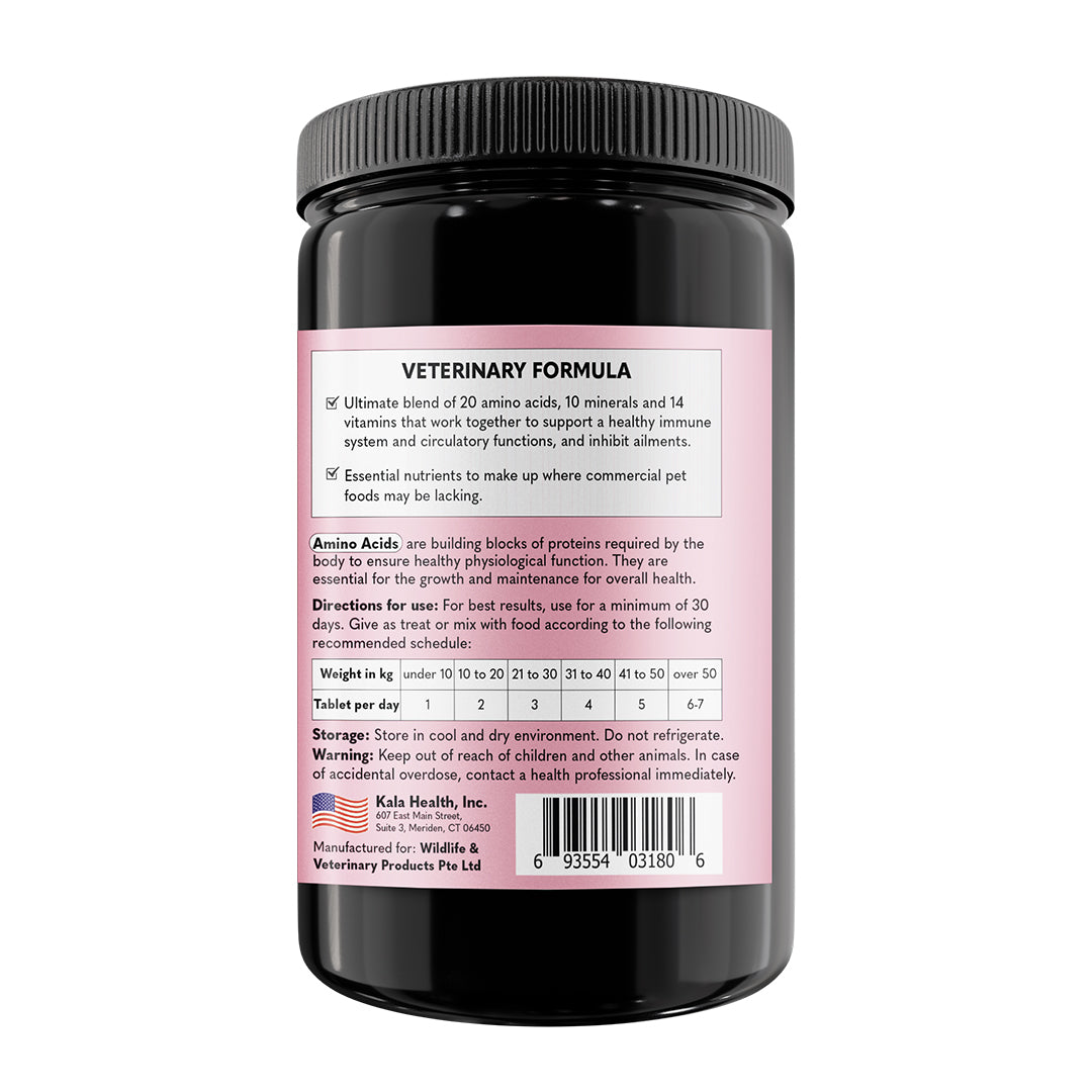 Kala Health Vitalmix Multivitamins for Dogs and Cats - 180 Tablets