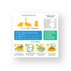 PetCubes Gently Cooked Frozen Cat Food Kitten - Beef & Duck Case 1.28kg