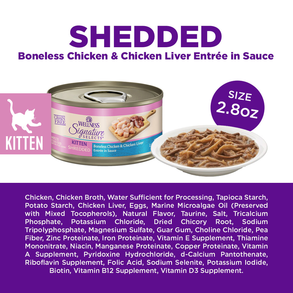 [Mix N Match] Wellness CORE Wet Cat Food Signature Selects Small Can 2.8oz