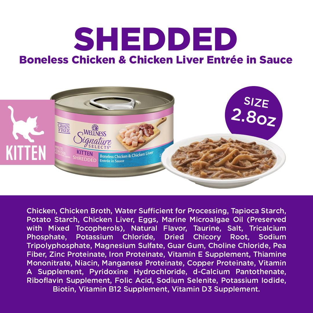 [Mix N Match] Wellness CORE Wet Cat Food Signature Selects Small Can 2.8oz