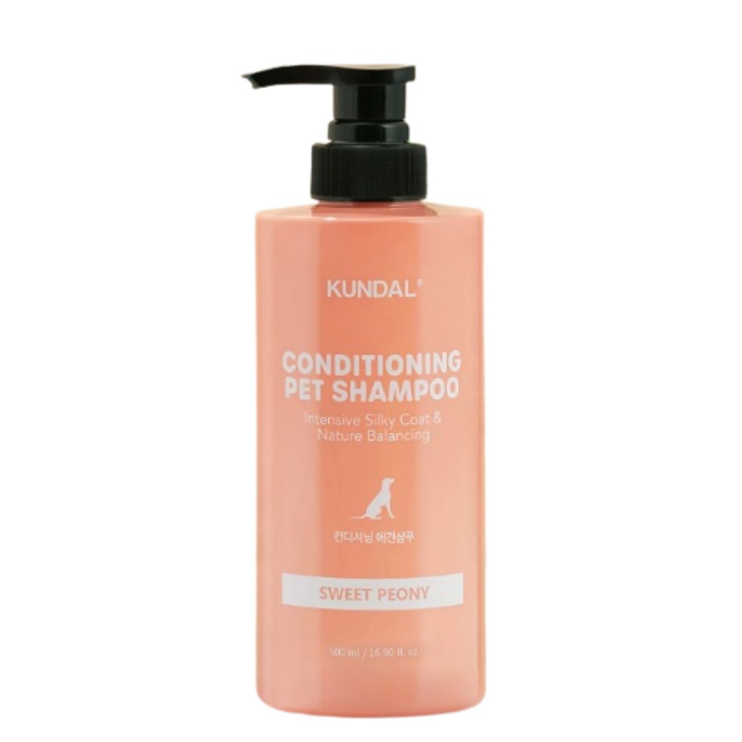 Kundal Korean Dog Shampoo Intensive Conditioning Sweet Peony  - Waku Waku Pets.