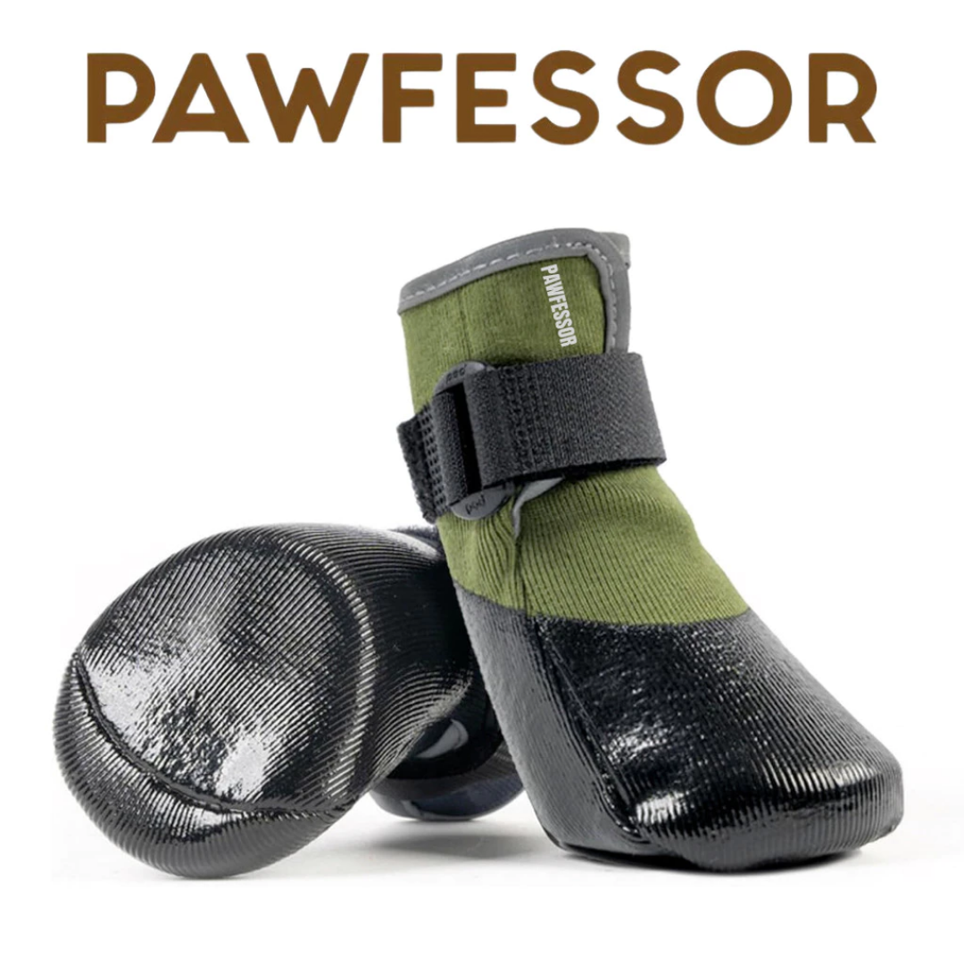 Pawfessor Dog Soft Shoes with Double Velcro and Waterproof Non-Slip Soles - 3 Colours