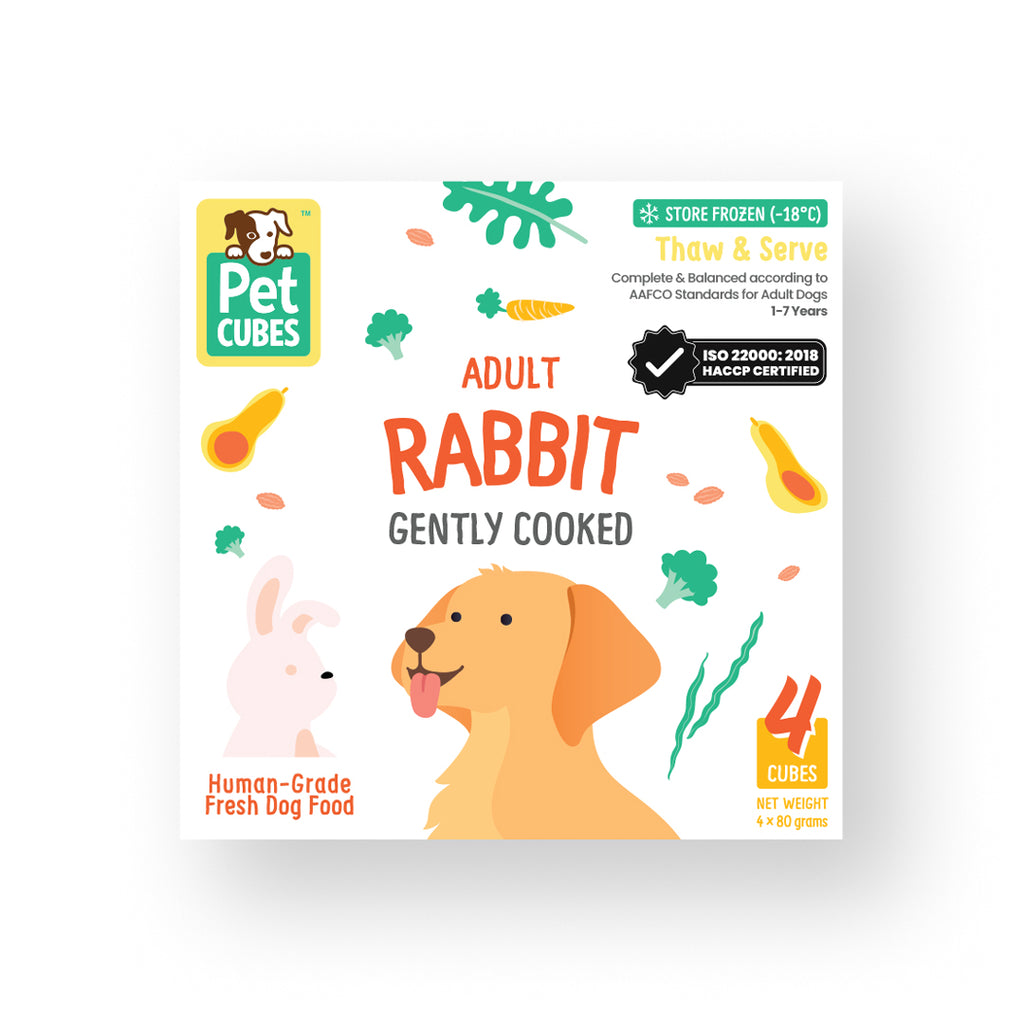 petcubes fresh dog food gently cooked rabbit