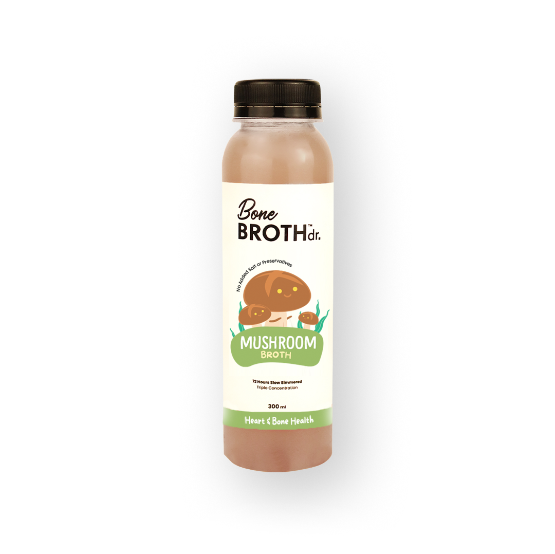 PetCubes Mushroom Broth for Dogs 300ml Frozen Broth Vegan