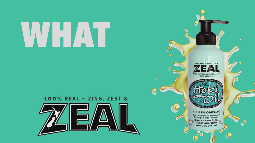 $5 OFF: Zeal Pure Natural New Zealand Hoki Fish Oil Dog & Cat 225ml