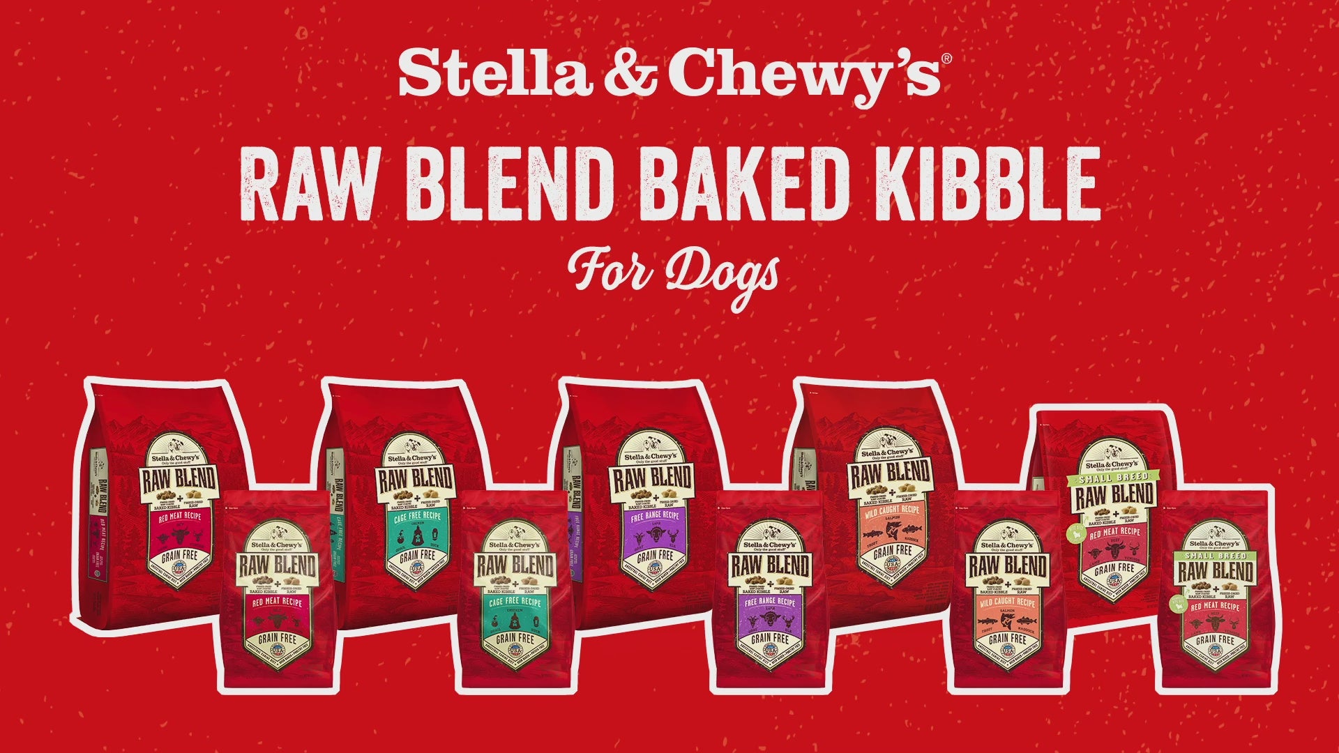 (BB Nov 10 2026) Stella & Chewy's Raw Blend Free Range Grain-Free Dry Dog Food 3.5lb