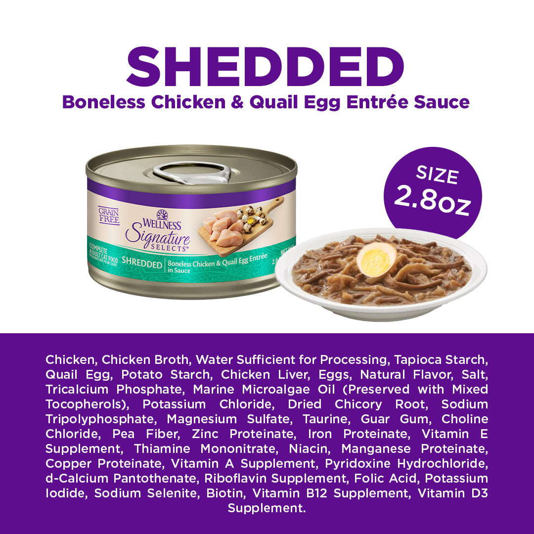 [Mix N Match] Wellness CORE Wet Cat Food Signature Selects Small Can 2.8oz