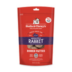 Stella & Chewy's Freeze Dried Rabbit Dinner Patties Dog Food 14oz