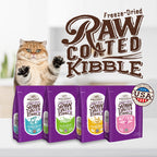 Stella & Chewy's Freeze Dried Raw Coated Kibbles for Cats 5 Recipes - 2 sizes