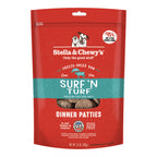 Stella & Chewy's Surf ‘N Turf (Beef & Salmon) Dinner Patties Freeze Dried Raw Dog Food 25oz