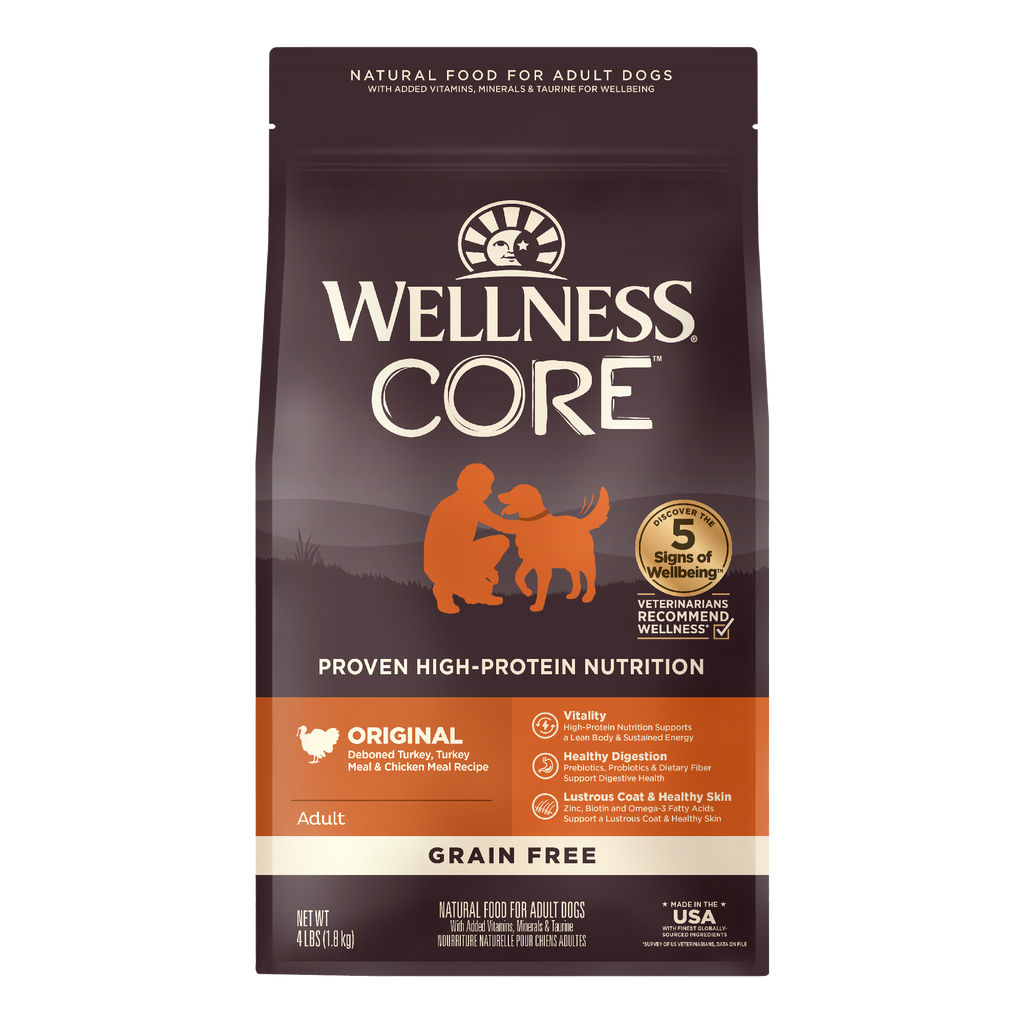 Wellness Core Original Turkey Chicken Grain Free Dry dog food 