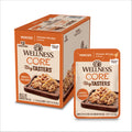 Bundle of 12 Wellness CORE Tiny Tasters Minced Chicken Gravy Grain-Free Wet Cat Food 50g
