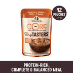 Bundle of 12 Wellness CORE Tiny Tasters Pate Chicken Natural Grain-Free Wet Cat Food 50g